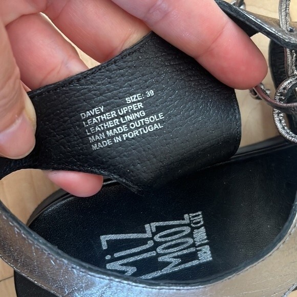 Miz Mooz Davey Leather Lace-Up Sandals 39 NWOB - Picture 12 of 12